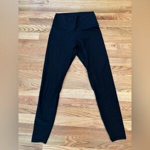 Colorfulkoala Leggings Black Zebra Print